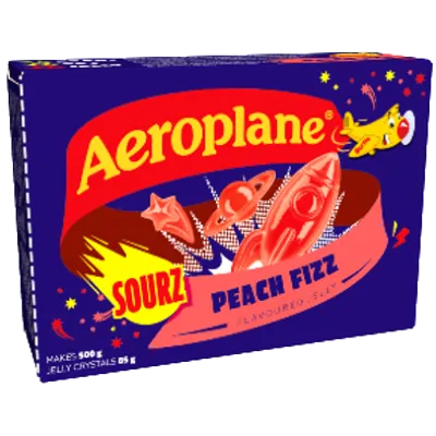 Aero Peach Fizz Sourz Jelly